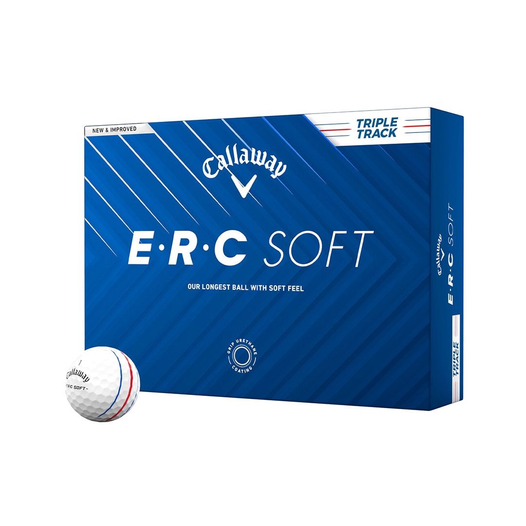 Callaway ERC Soft Triple Track Golf Balls White