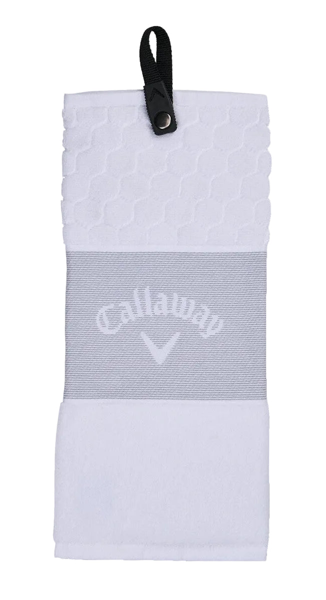 Callaway TW CG Trifold Towel WHT