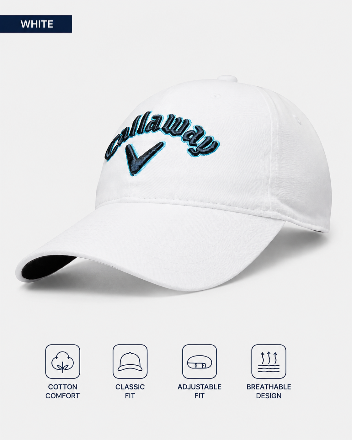 Callaway Heritage Twill Golf Cap