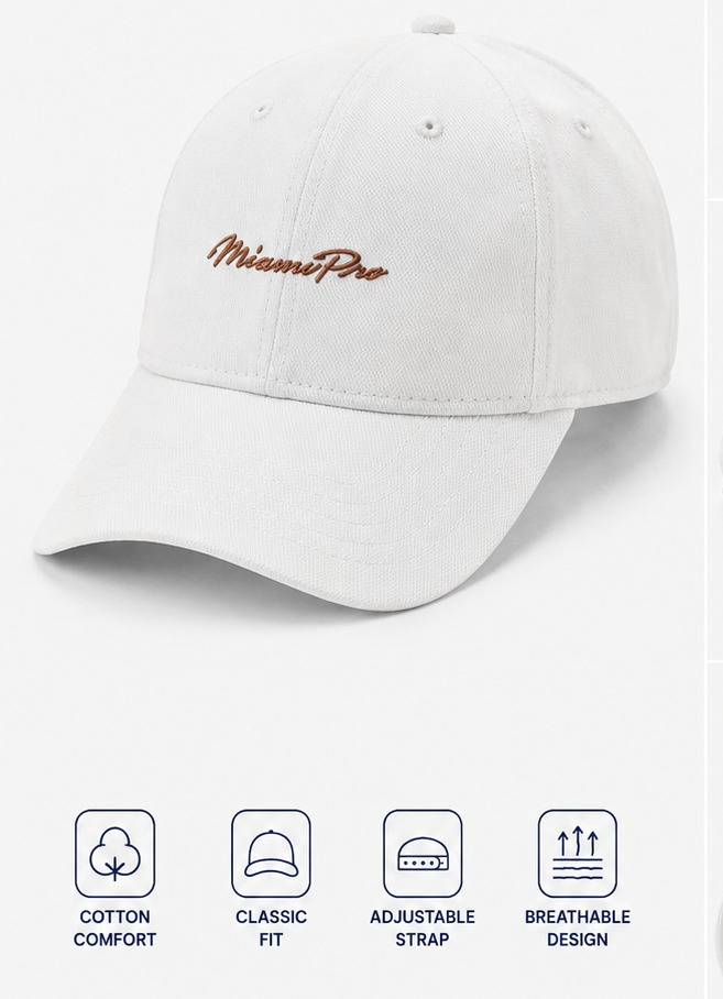 Mizuno Pro Script Golf Cap