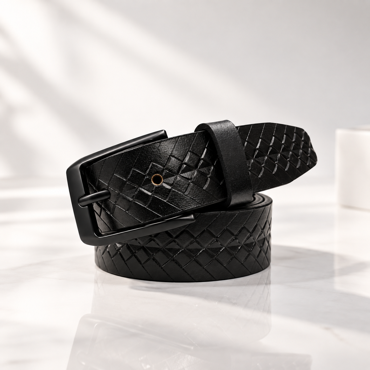 GolfBasic Elite 100 Leather Belt for Men