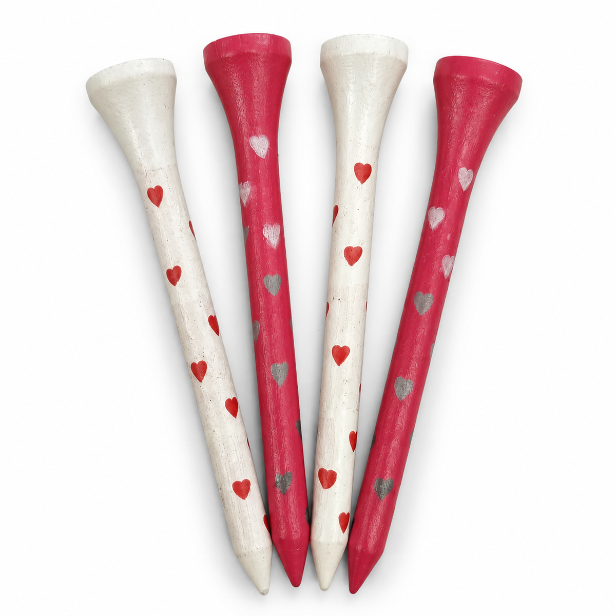 Daiya Golf Wooden Printed Golf Tees (70 mm)