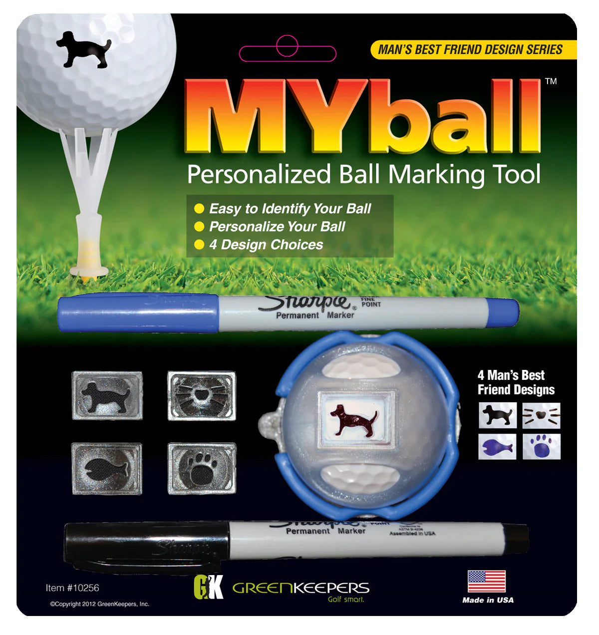 Greenkeepers Canadian Series My Ball Personalized Ball Marking Tool
