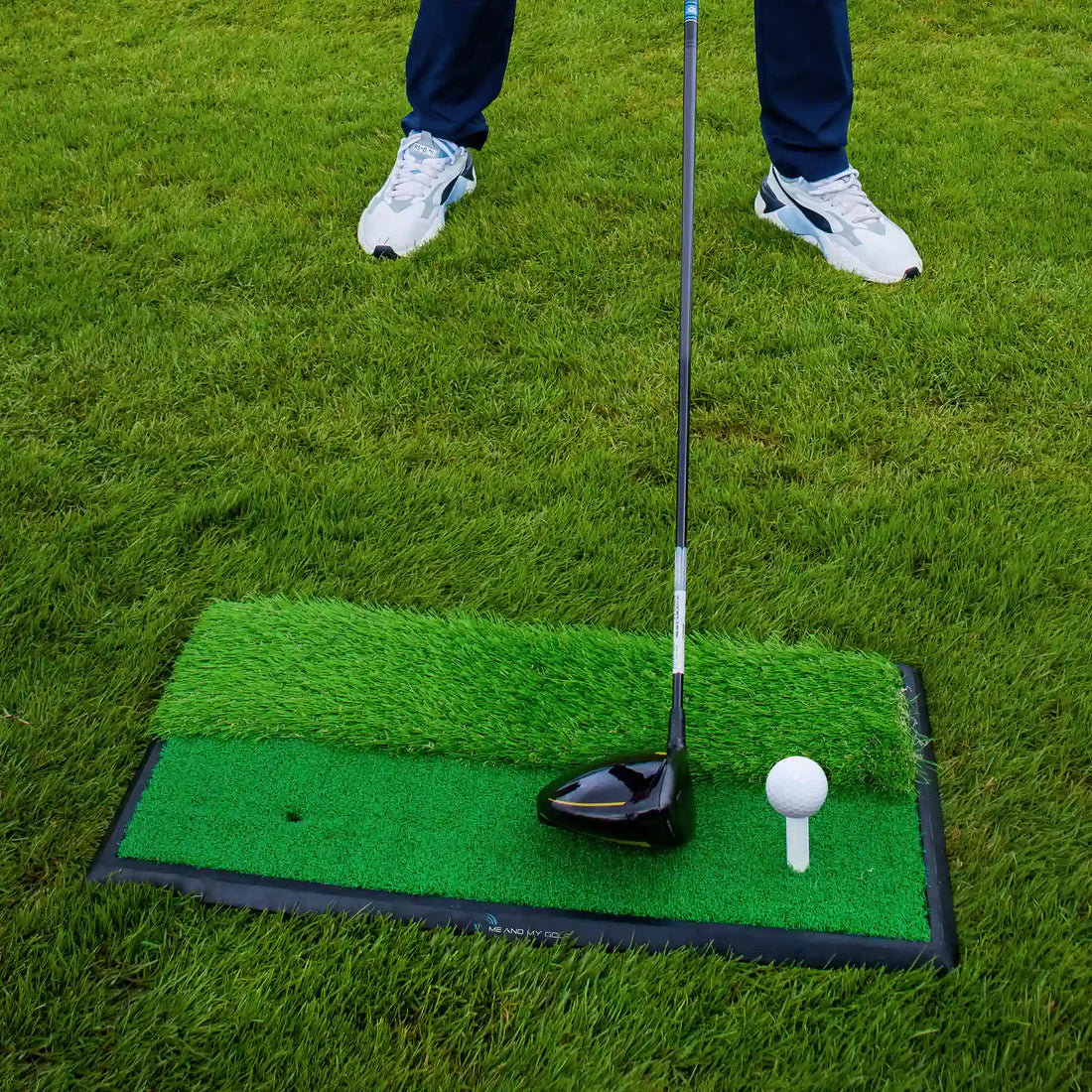 Me and My Golf Dual-Turf Golf Hitting Mat