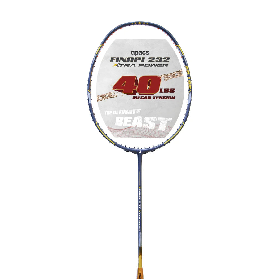 Apacs Finapi 232 Xtra Power Badminton Racket  - Unstrung