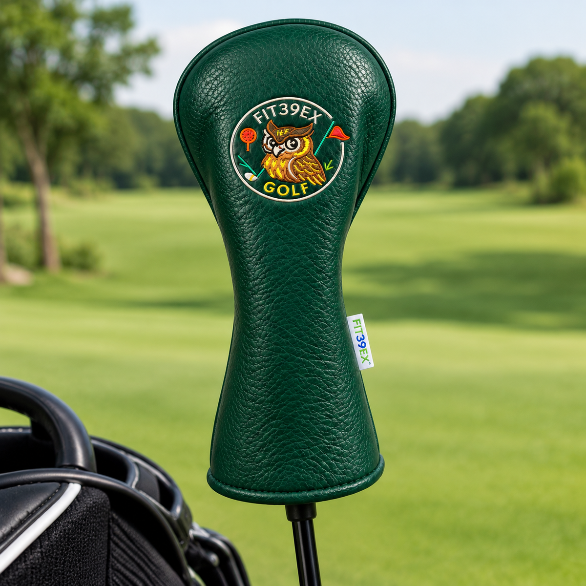 Fit39 EX Golf Leather Driver Headcover