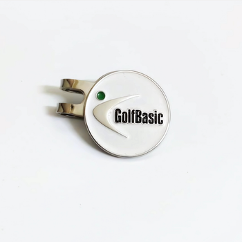 Golfbasic logo Magnetic Marker & Hat Clip