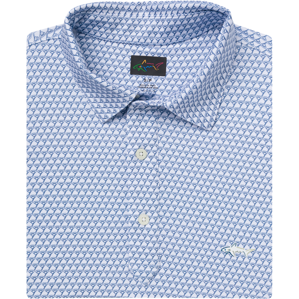 Greg Norman Men’s ML75 Full Swing Golf Polo (US Size)