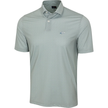 Greg Norman Men’s ML75 Hexagonal Ray Golf Polo (US Size)