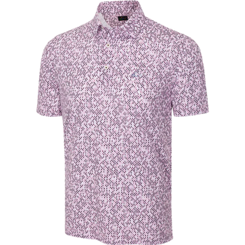 Greg Norman Men’s Droplets Golf Polo T-Shirt