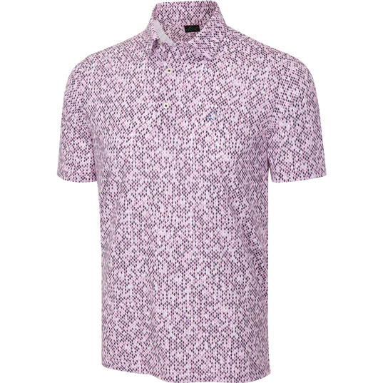 Greg Norman Men’s Droplets Golf Polo T-Shirt