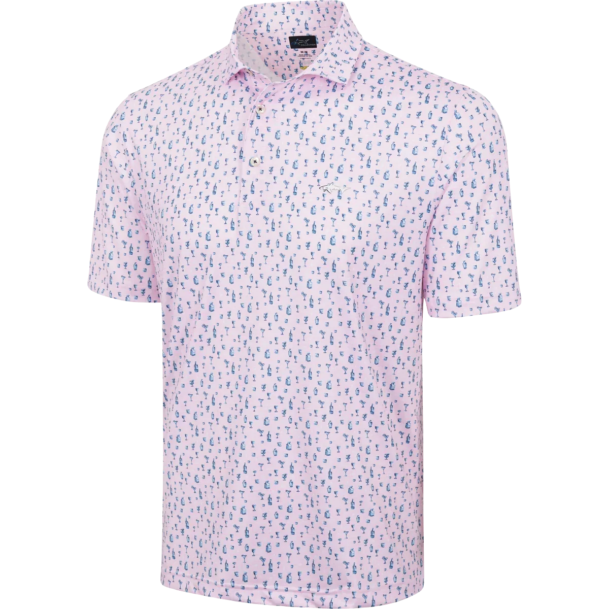 Greg Norman Men's ML75 Aloha Hour Polo Tshirt (US Size)