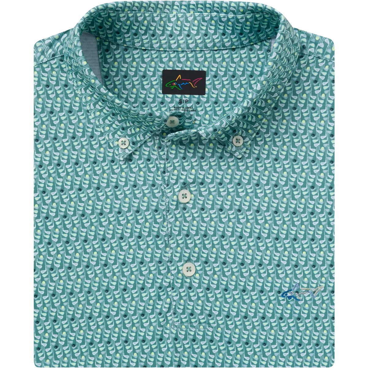 Greg Norman Irons Golf Polo (US Size)