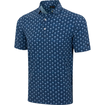 Greg Norman Men's Breezy Palm Golf Polo Tshirt (US Size)