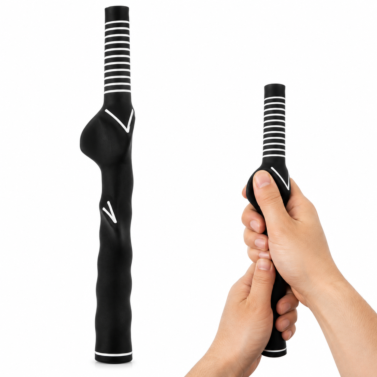 GolfBasic Golf Swing Training Grip for Standard Golf Clubs