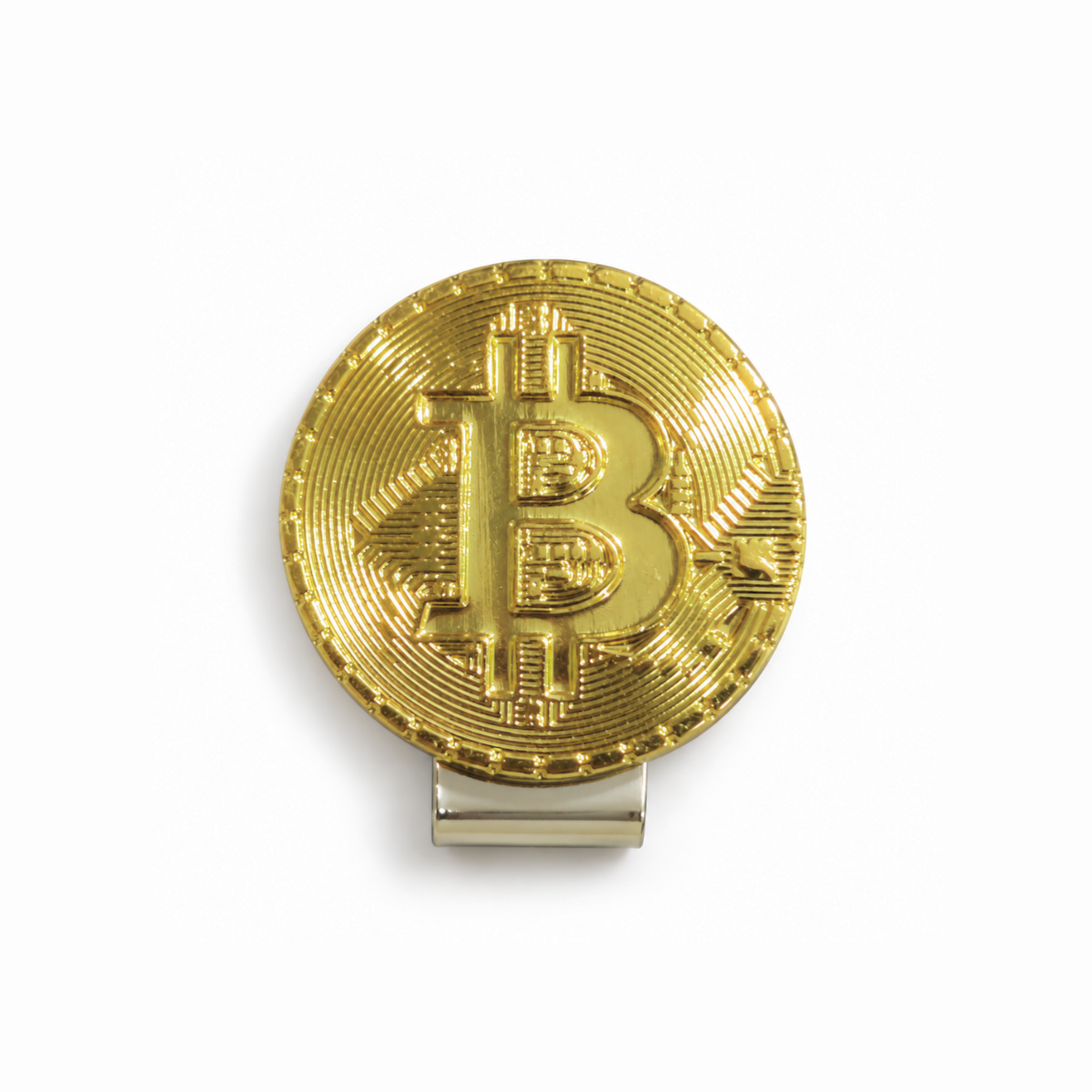 GolfBasic Bitcoin Premium Marker & Magnetic Cap Clip