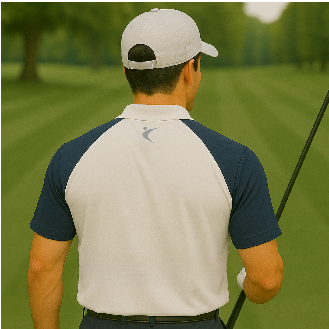 GolfBasic Fairway Horizon Men's Polo T-shirt