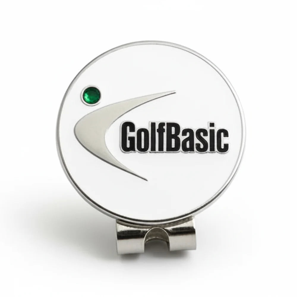 GolfBasic Silicone Ball Marker & Magnetic Cap Clip