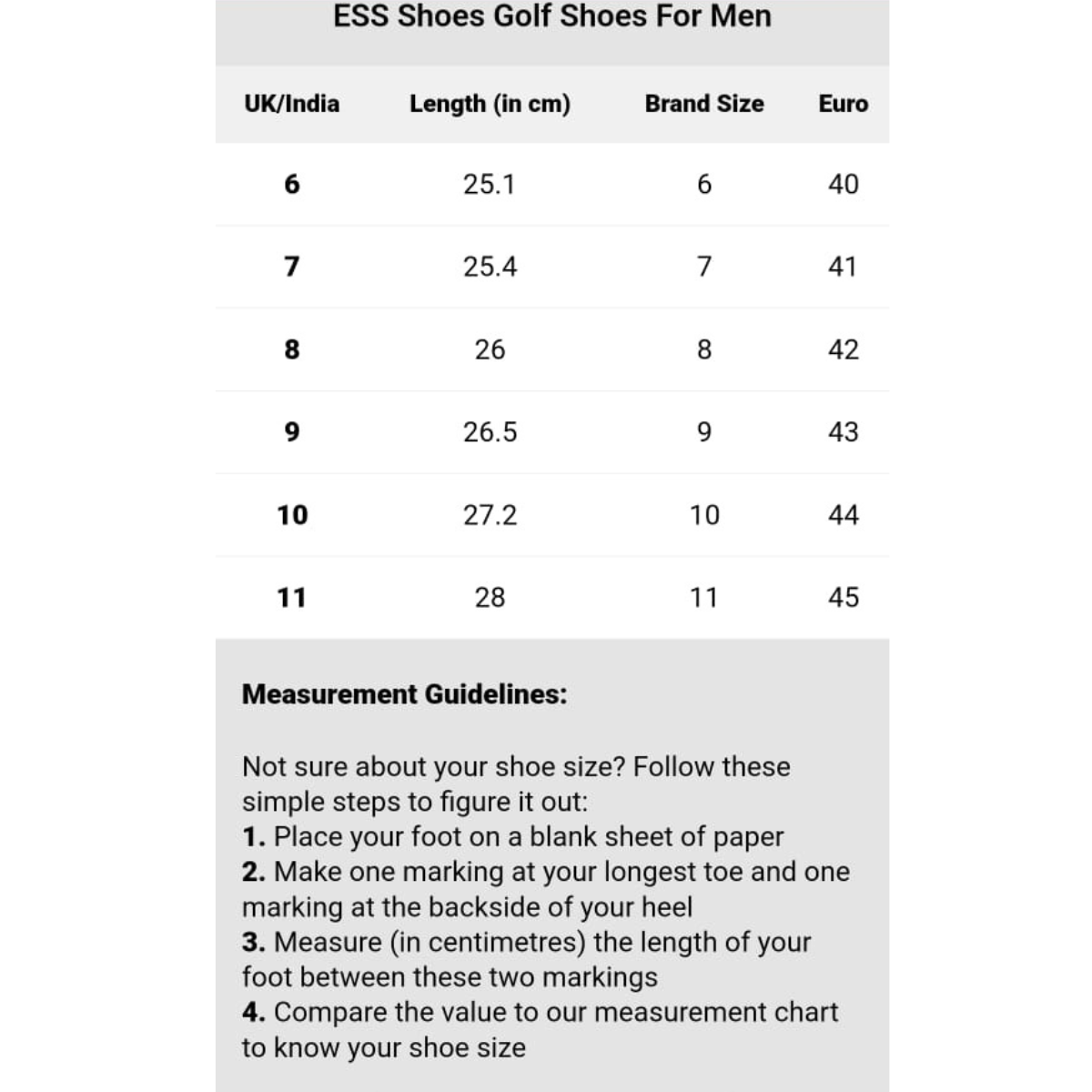 ESS Austin Easy Go Golf Shoes