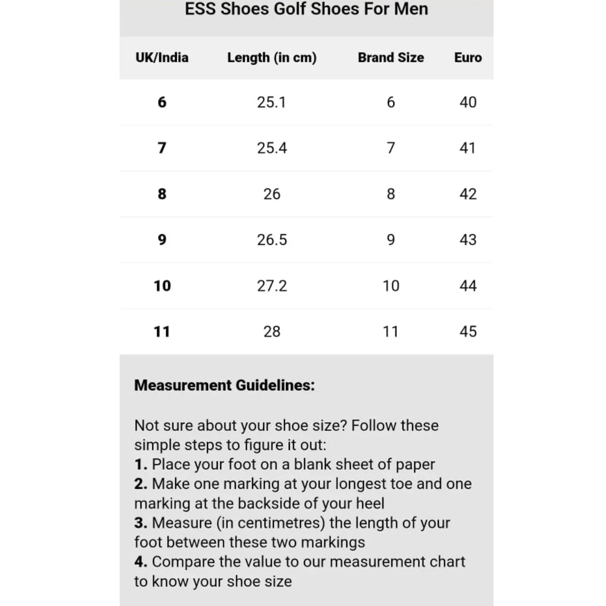 ESS Men’s Collian Lace up Spikeless Waterproof Golf Shoes