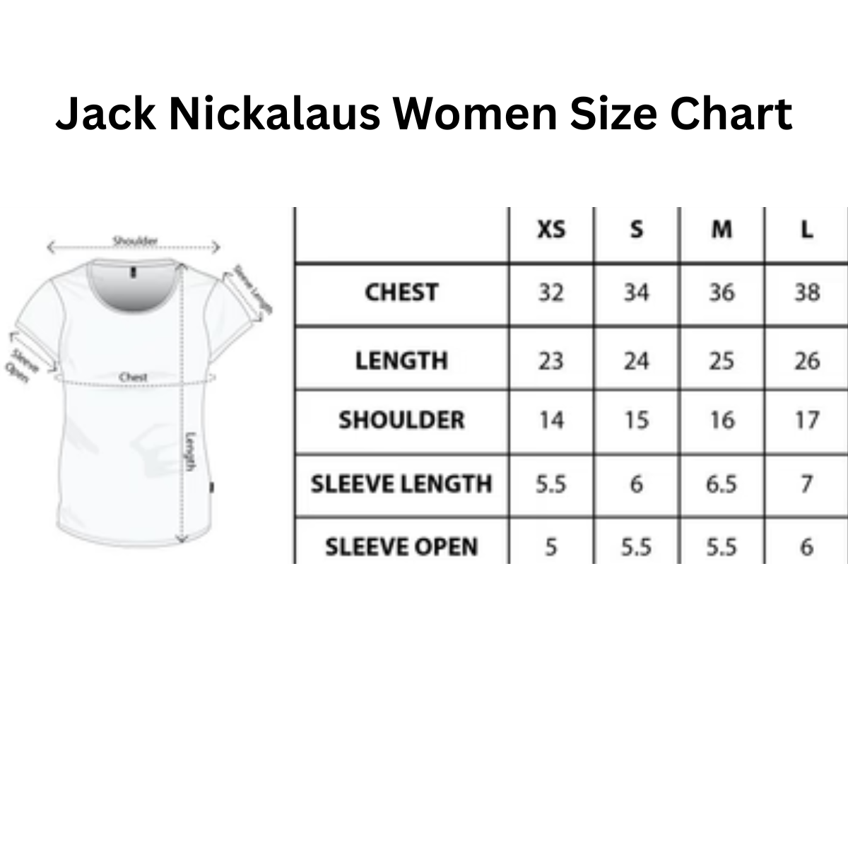 Jack Nicklaus Women’s Performance Zigzag Golf Polo