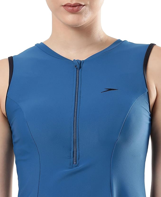 Speedo Women's Closedback Swim Dress Essential With Boyleg