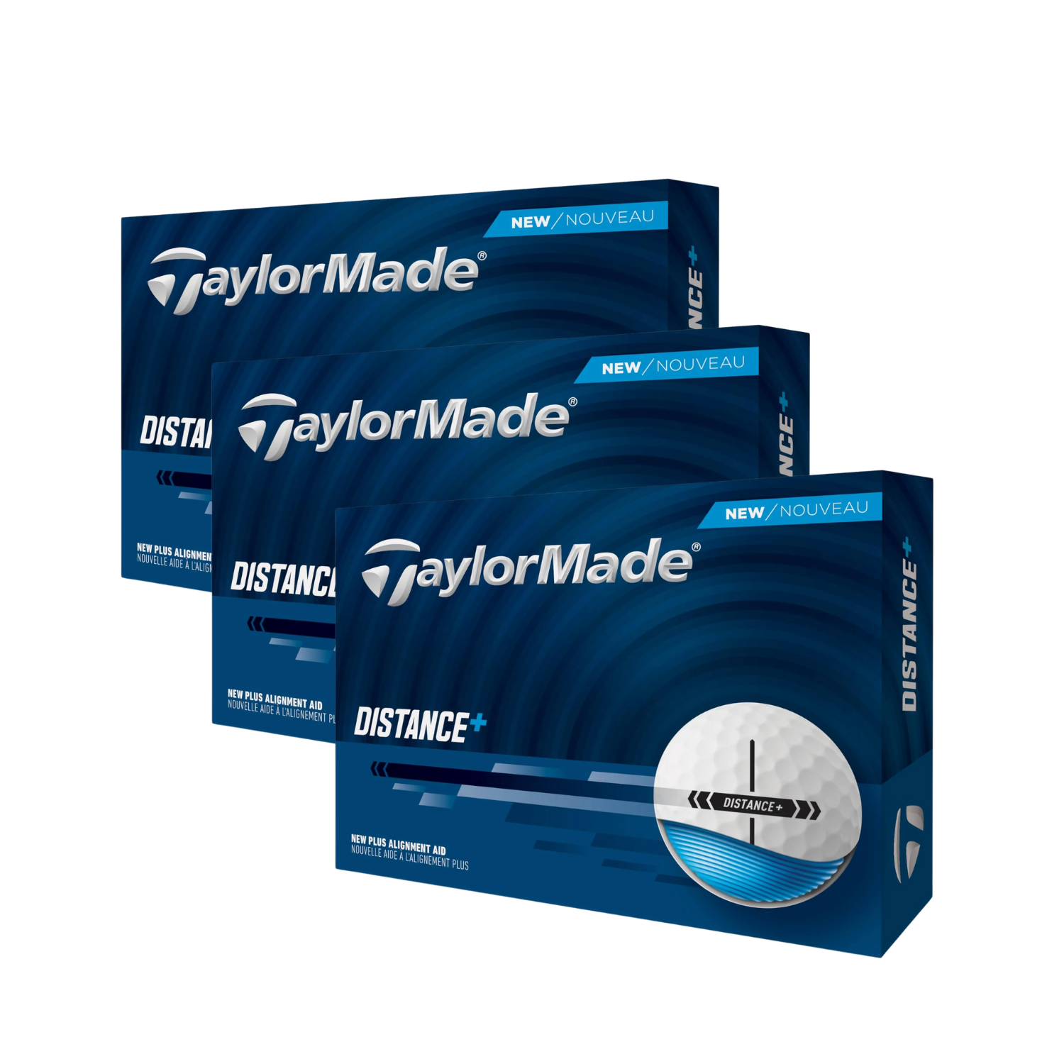 TaylorMade Distance+ Golf Balls – Super Value Pack (36 Pcs)