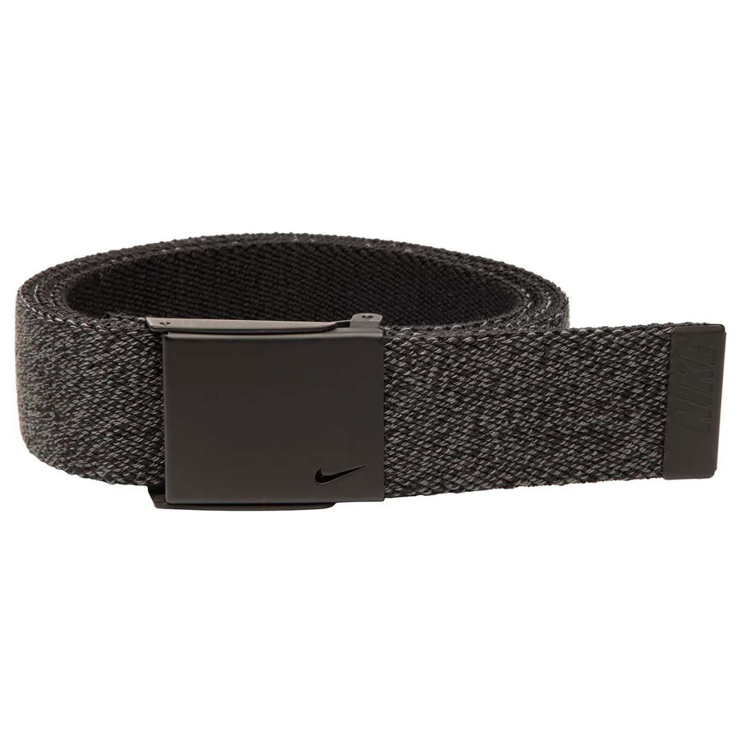 black nike golf belt