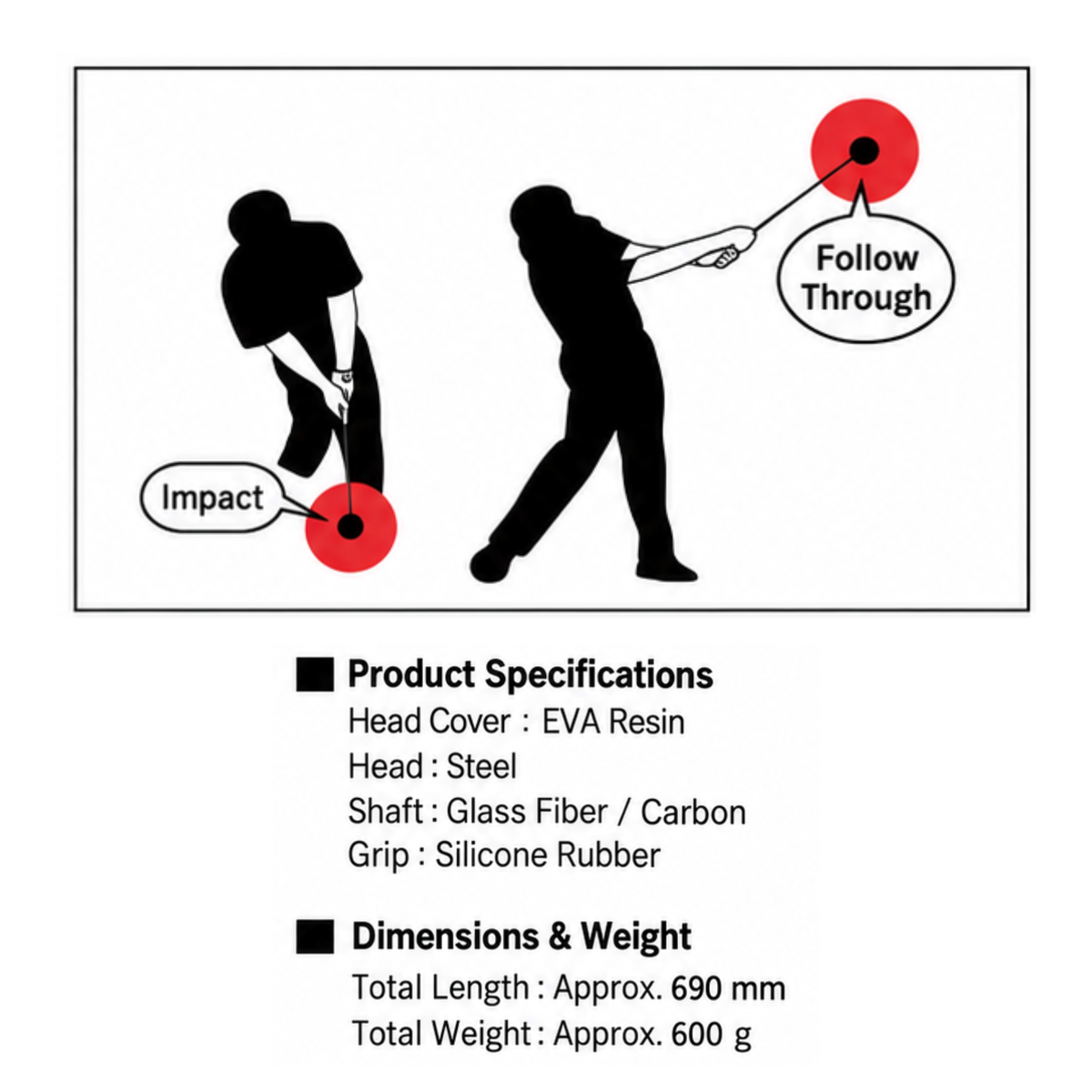 Daiya Golf Swing 535 Training Aid