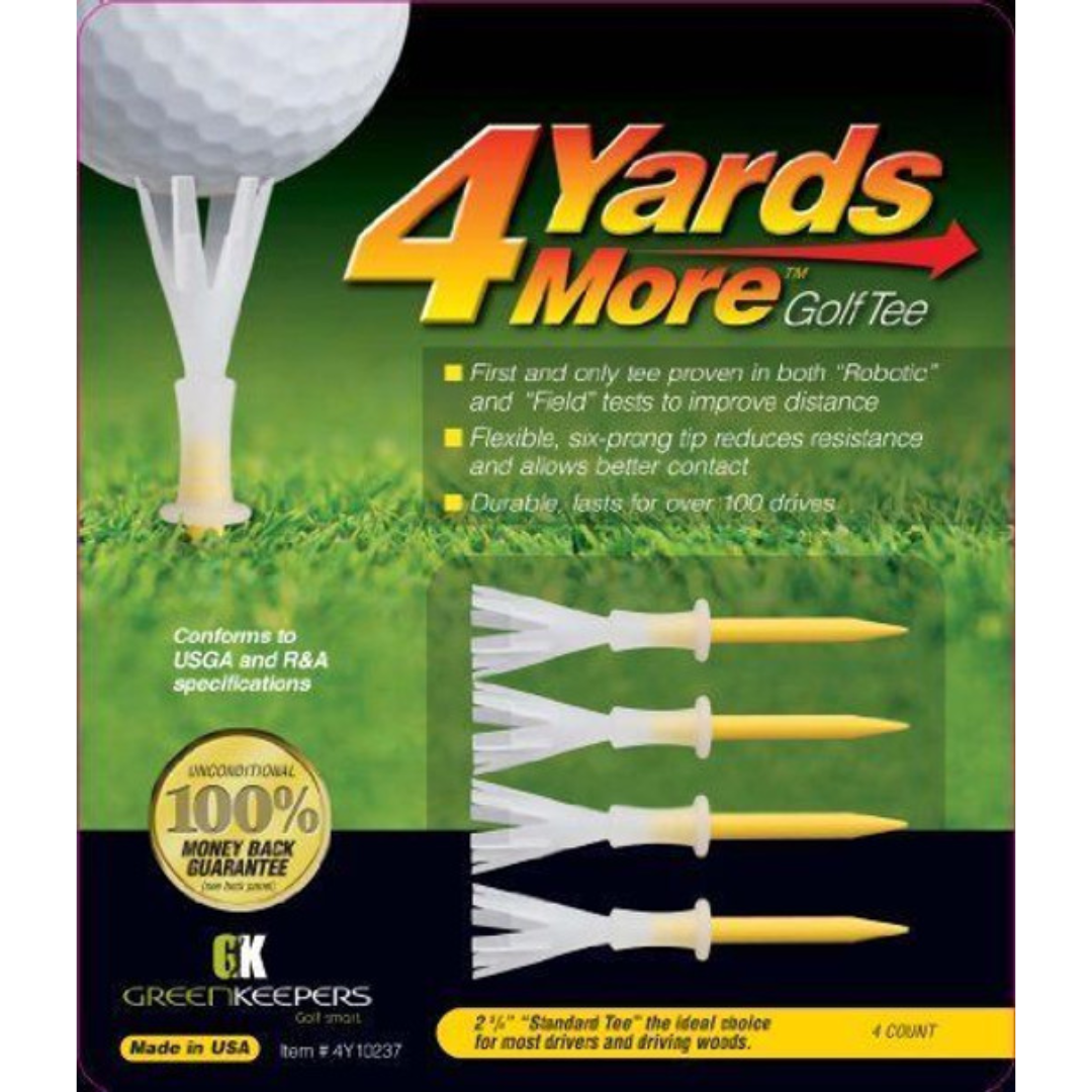4 Yards more Standard Tee (2 3/4 inches)