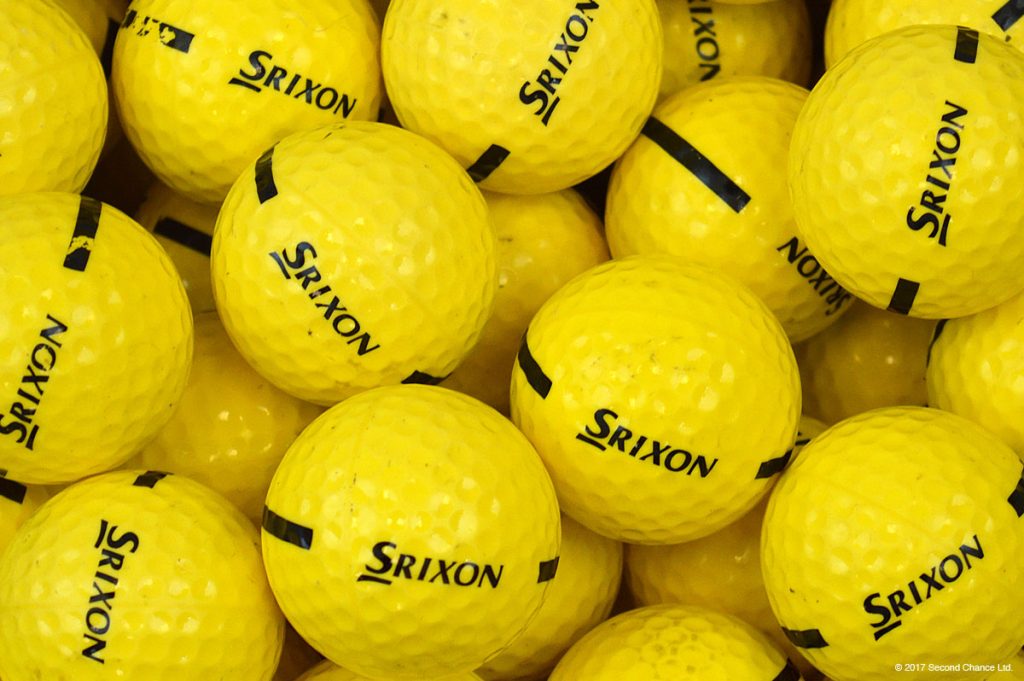 Srixon Range Golf Balls - Yellow