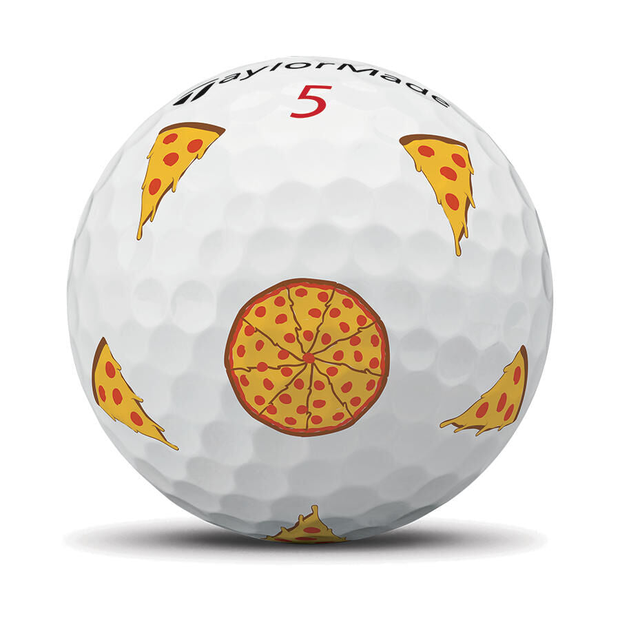 Taylormade TP5x pix Pizza Party Golf Balls (New Edition)