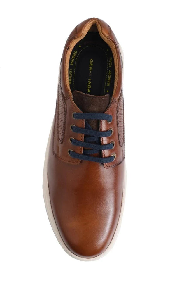 ESS Men’s Collian Lace up Spikeless Waterproof Golf Shoes