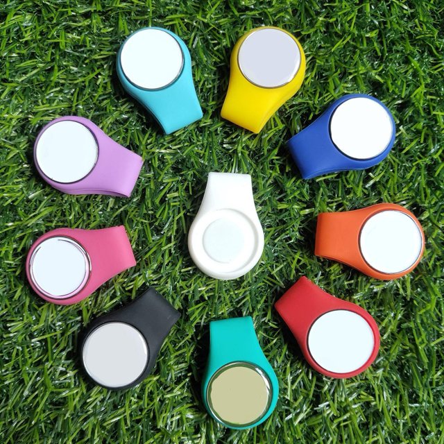 GolfBasic Silicone Ball Marker & Magnetic Cap Clip