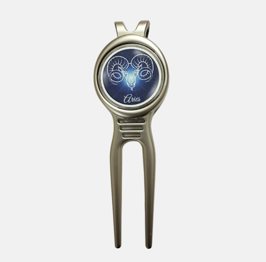 GolfBasic Divot Repair Tool with Metal & Magnetic Ball Marker