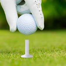 GolfBasic Rubber Driving Range Golf Tees - 1/7 Inches (Pack of 3 Pcs)