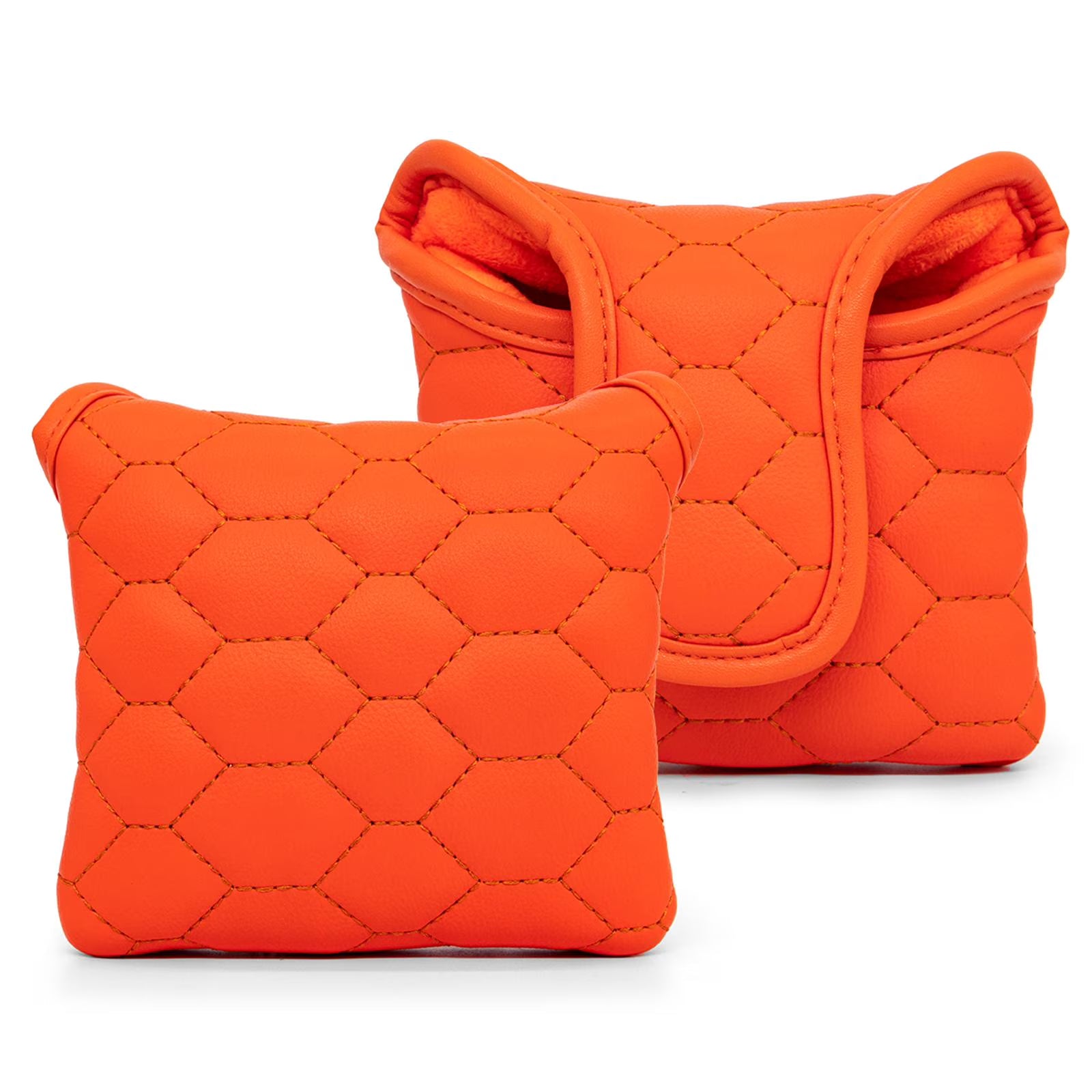 GolfBasic Orange Mallet Putter Head Cover