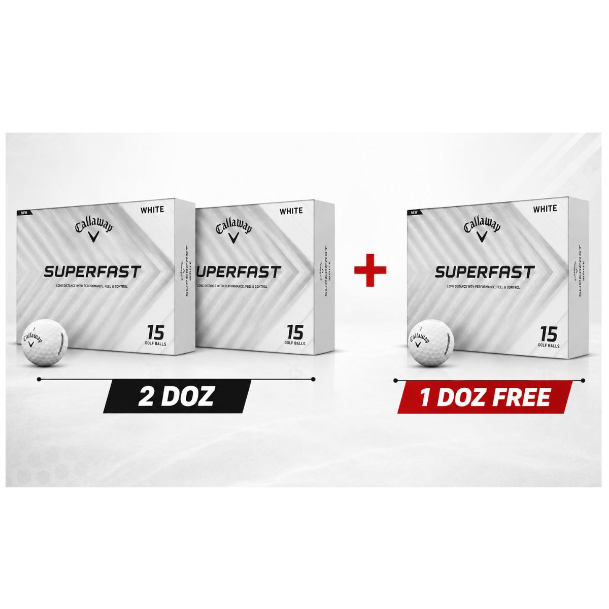 Callaway Superfast Golf Balls (Buy 2 Get 1 Free)