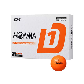 Honma D1 Golf Balls - Orange