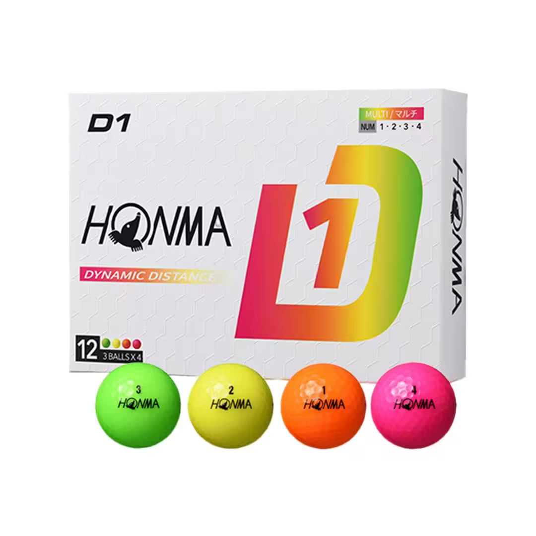 Honma D1 Golf Balls - Multi