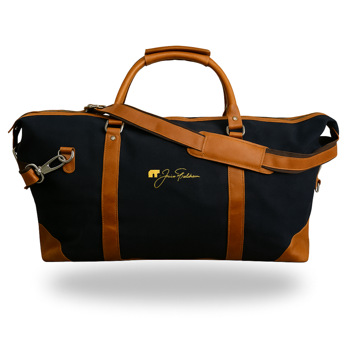 Jack Nicklaus Brown-Black Duffel Bag