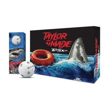 Taylormade TP5x Pix Sharks Golf Balls
