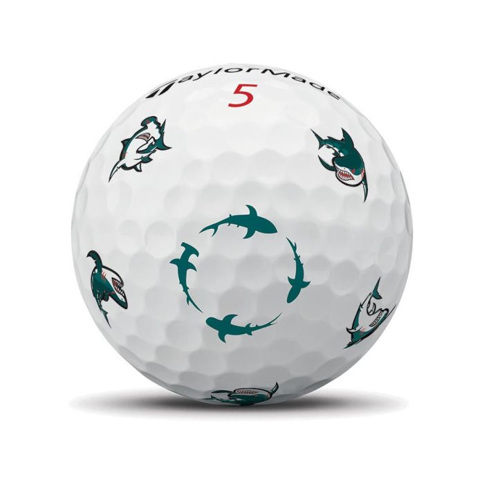 Taylormade TP5x Pix Sharks Golf Balls