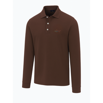 Greg Norman Long Sleeve Polo T-Shirt (US Size)