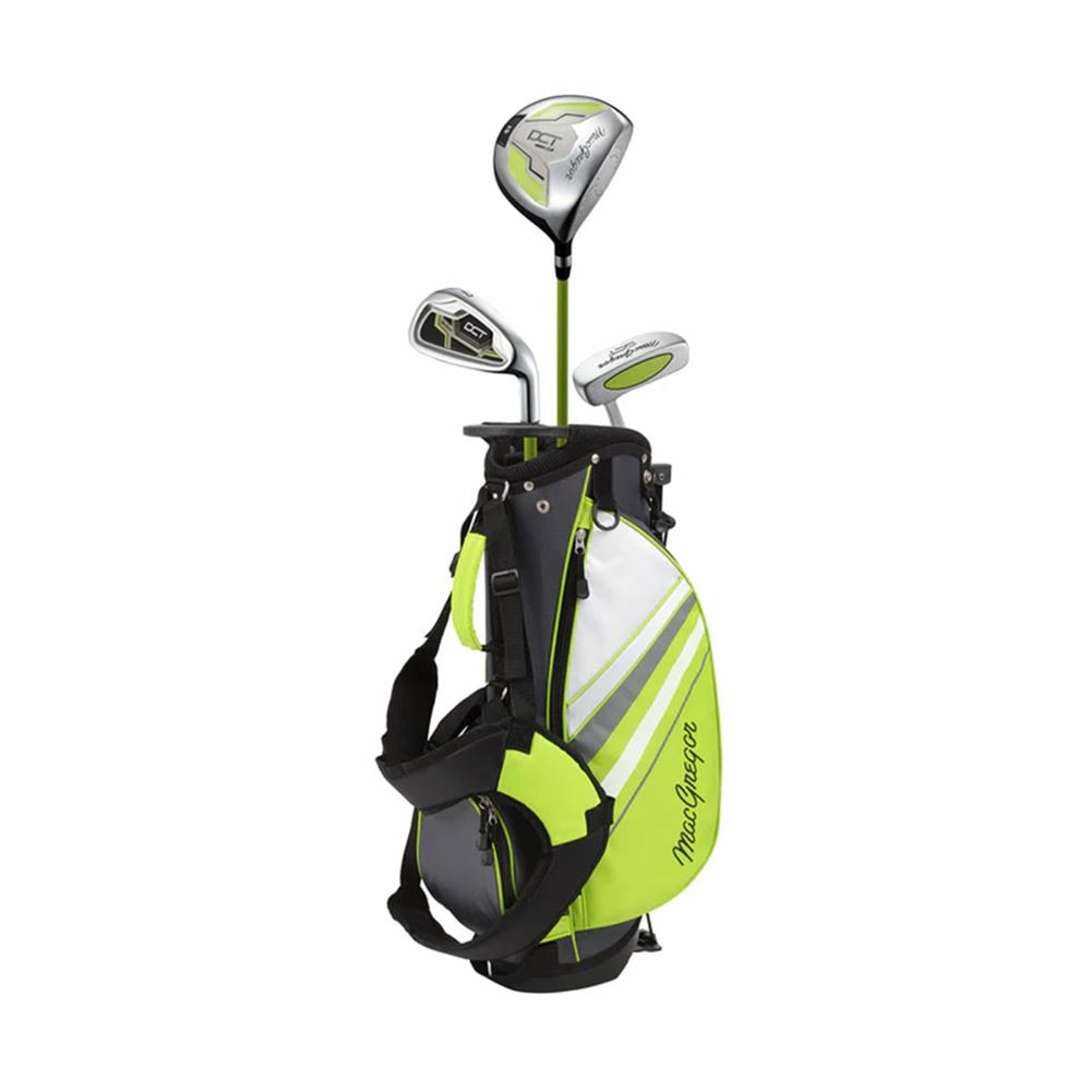 MacGregor DCT Jr Golf Set - Right Hand - 3 Clubs + Bag (Age 3-5 Year)