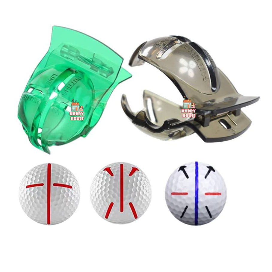 Golfbasic Golf Ball Line Clip Marker - (Assorted Colors)