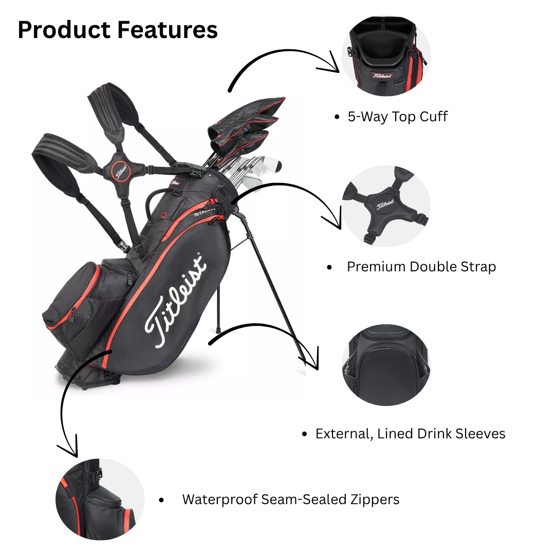 Titleist Players 5 StaDry Stand Bag