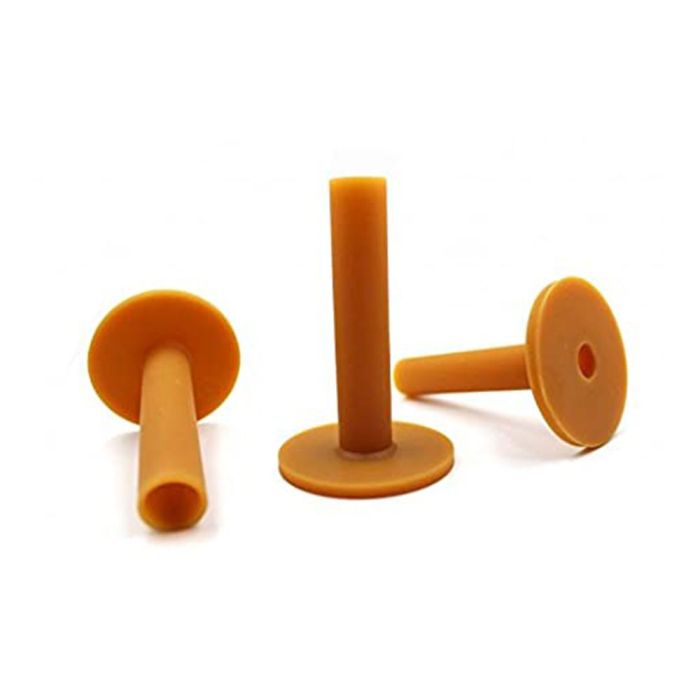 GolfBasic Rubber Driving Range Golf Tees - 1/7 Inches (Pack of 3 Pcs)