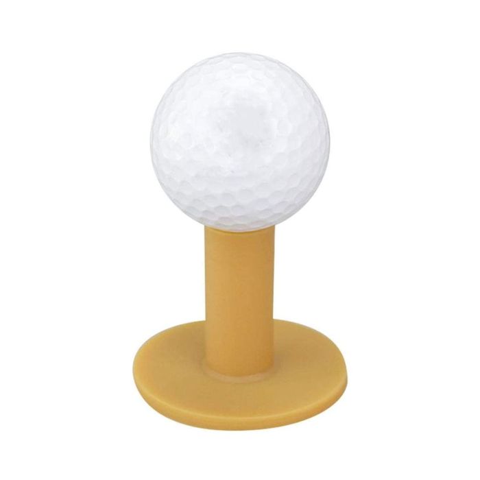 GolfBasic Rubber Driving Range Golf Tees - 1/7 Inches (Pack of 3 Pcs)