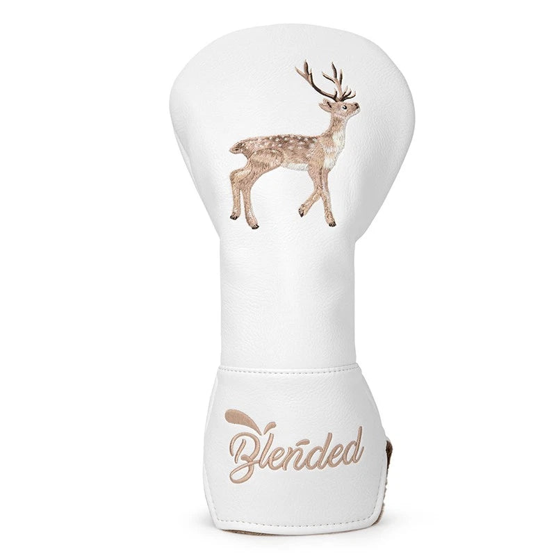 GolfBasic Lucky Deer Embroidery Golf Headcover Set